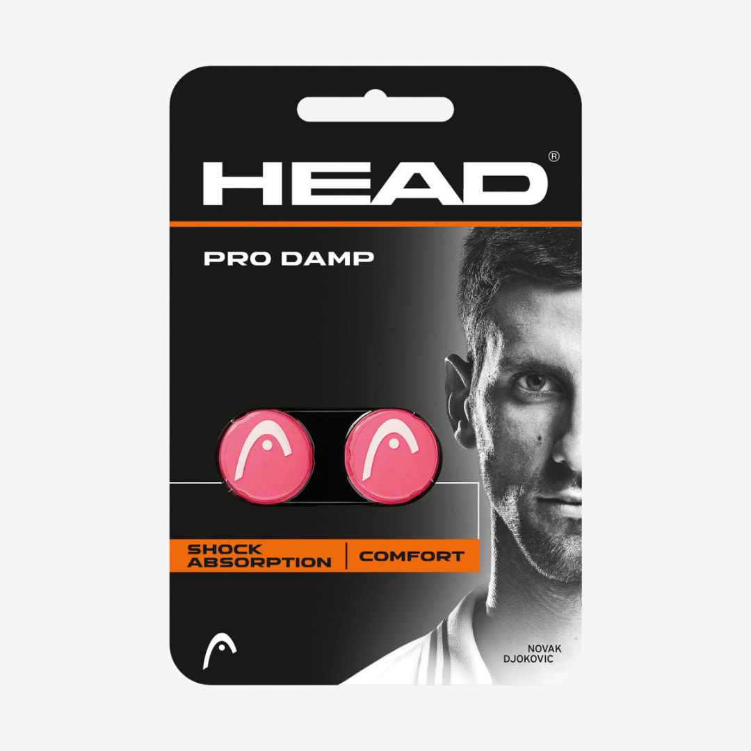 Head Pro Damp vibrationsdæmper tennis 2-pak pink